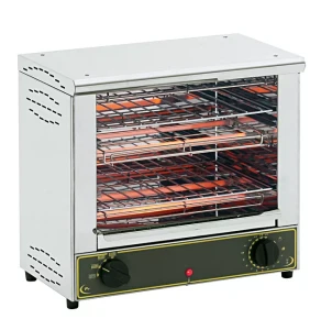 Toster kwarcowy Roller Grill BAR 2000 – 2 poziomy | Infrarouge 1050°C | 300 tostów/h