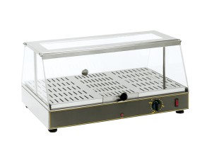 Kompaktowa witryna grzewcza przelotowa Roller Grill WD 100 (GN 1/1, Nawilżanie, 20-90°C, 0.65 kW)