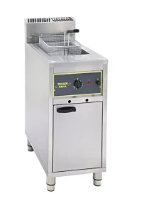 Frytownica gazowa wolnostojąca Roller Grill RFG 16 – 16L | Szafka Inox | 12.0 kW | LPG / NG