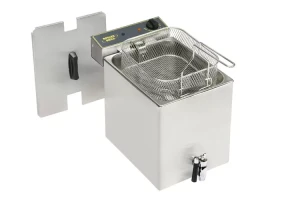 Frytownica elektryczna z kranikiem Roller Grill MF 80 R – 8L | Zimna Strefa | 3.0 kW