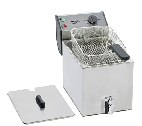 Frytownica elektryczna ze spustem oleju (8l.+) Roller Grill FD 80 R
