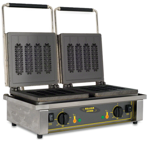 Gofrownica podwójna 2 x 4 parówki w cieście, Roller Grill GED 80